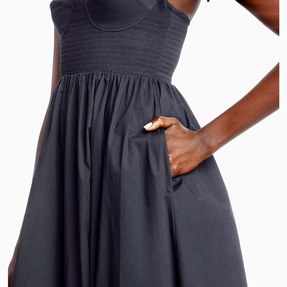 🌺🎉HP🎉🌺 NWT Staud Landry Maxi Dress Black - Picture 7 of 16